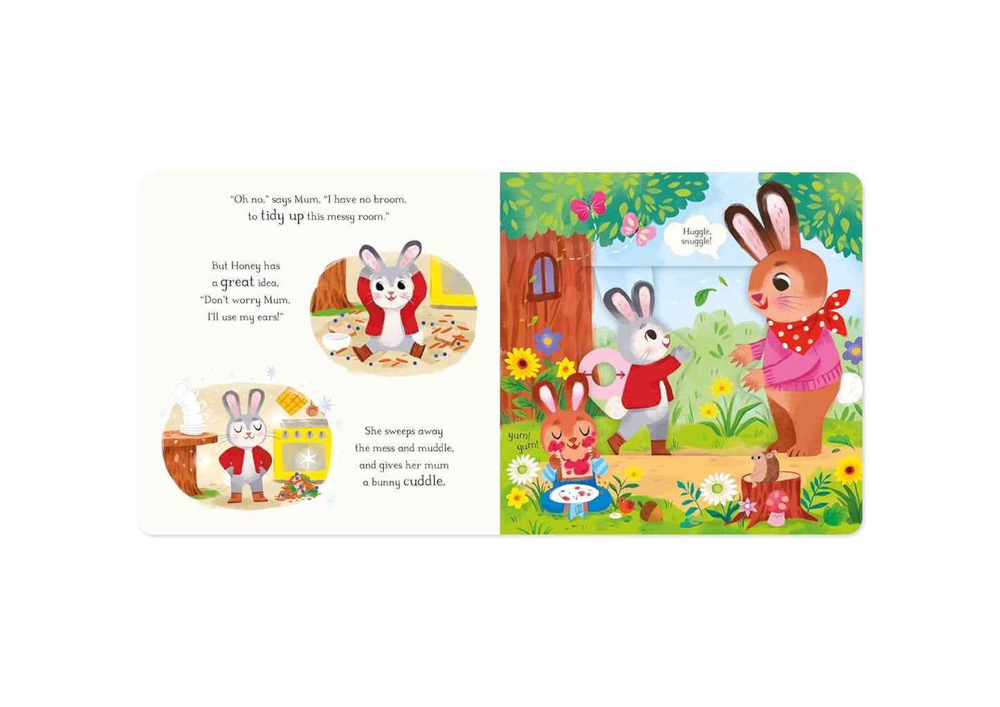 Breakfast for Little Bunnies | Push Pull and Slide