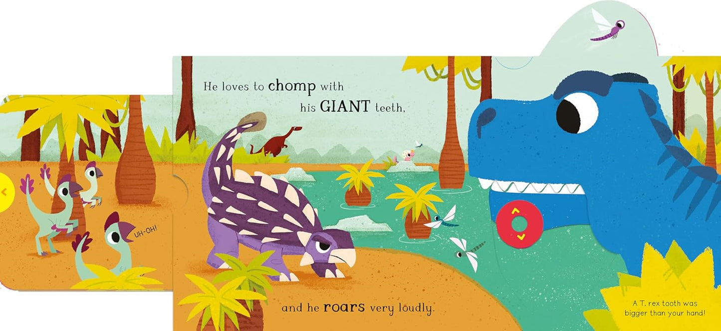 Tyrannosaurus rex: A Push Pull Slide Dinosaur Book