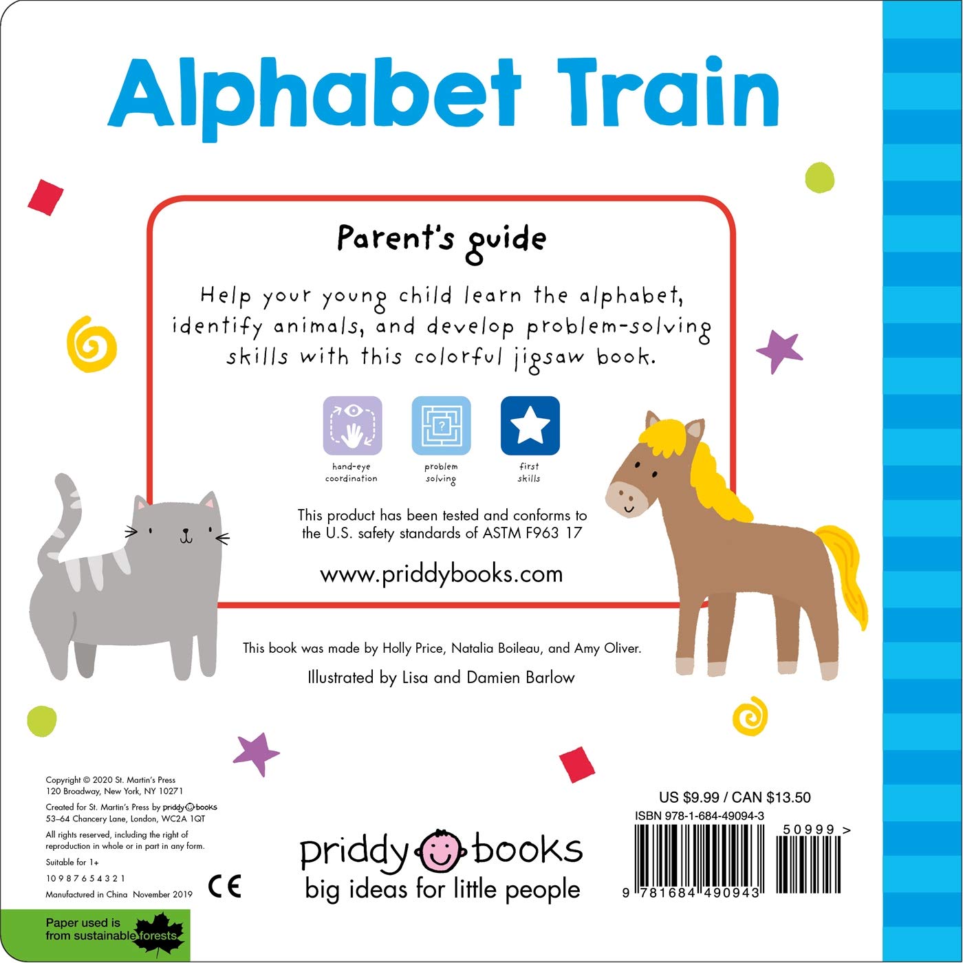 Puzzle and Play: Alphabet Train | Roger Priddy