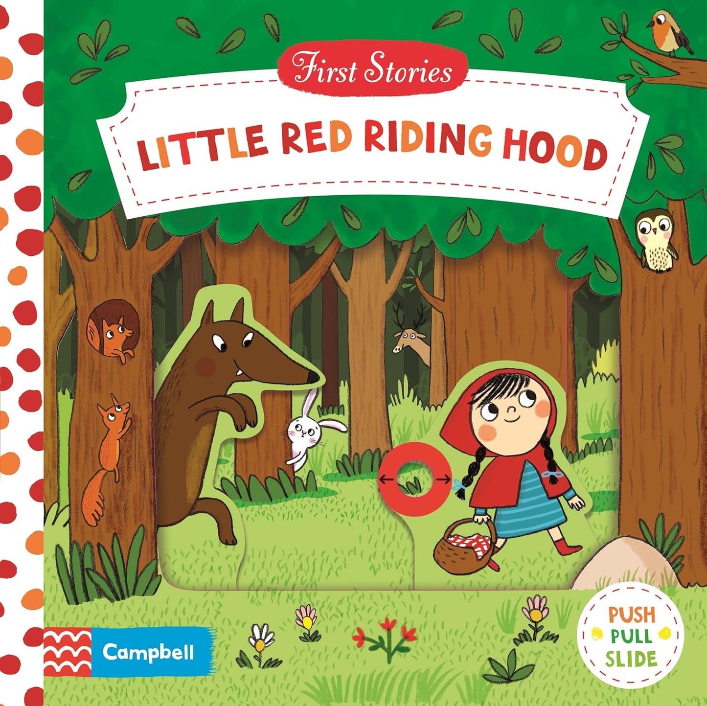 Little Red Riding Hood: A Push, Pull, Slide Book | Natascha Rosenberg