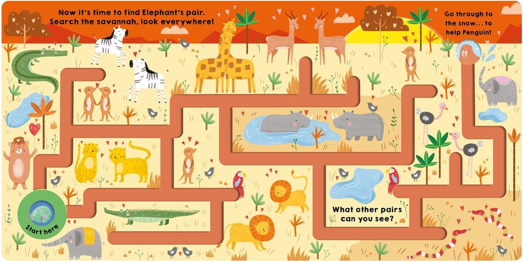 Maze Book: Follow My Heart | Roger Priddy