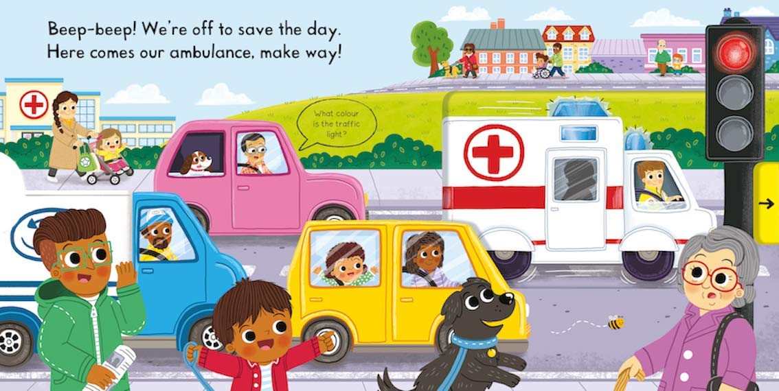 Push, Pull and Slide: Busy Ambulance