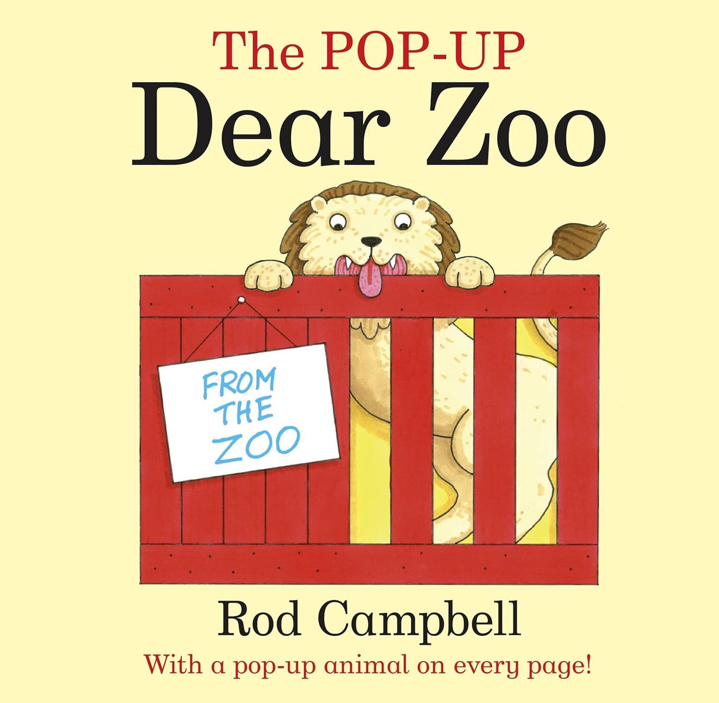 The Pop-Up Dear Zoo | Rod Campbell