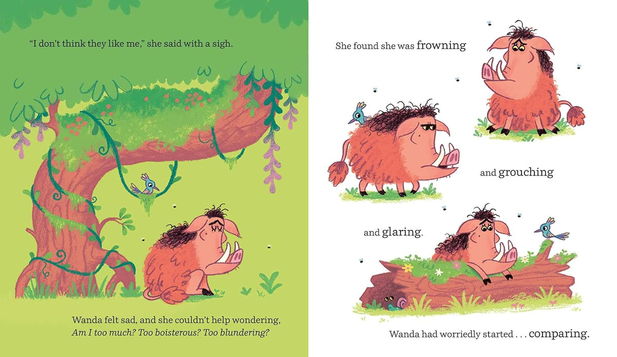 Wanda the Warthog Who Worried |  Frances Stickley