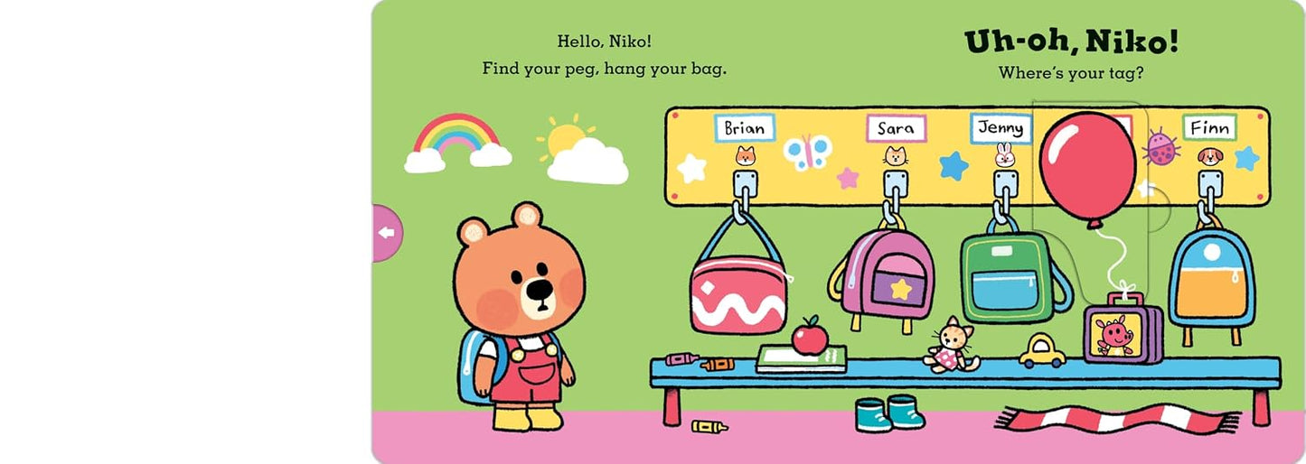 Uh-Oh, Niko: Nursery: A push, pull and slide story |  Chris Chatterton