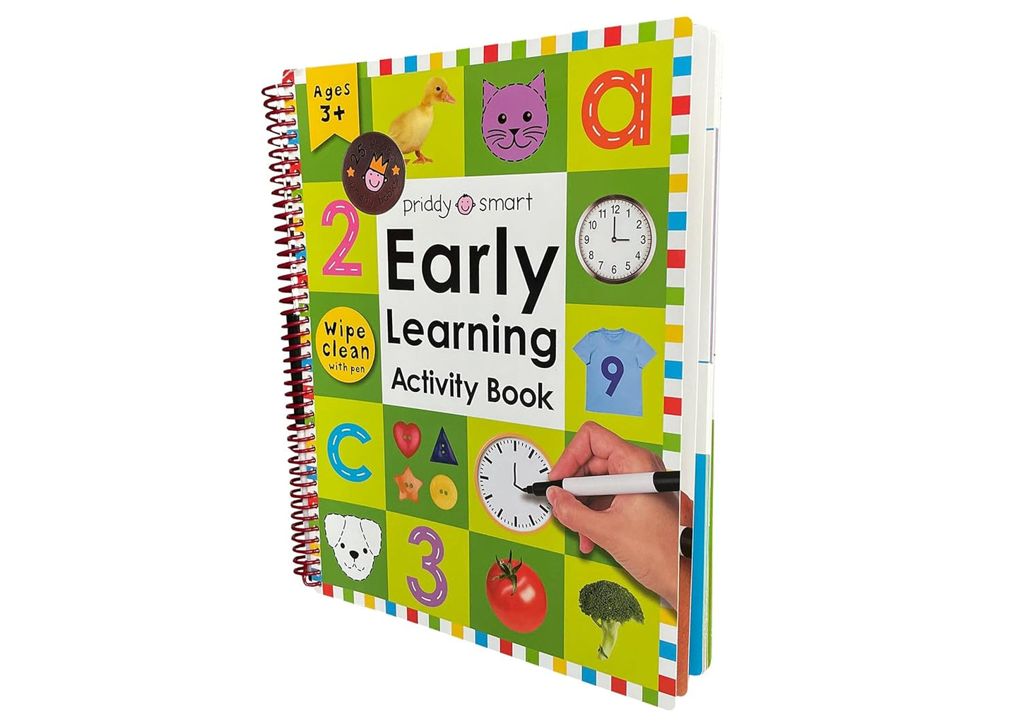 Wipe Clean Early Learning Activity Book | Roger Priddy