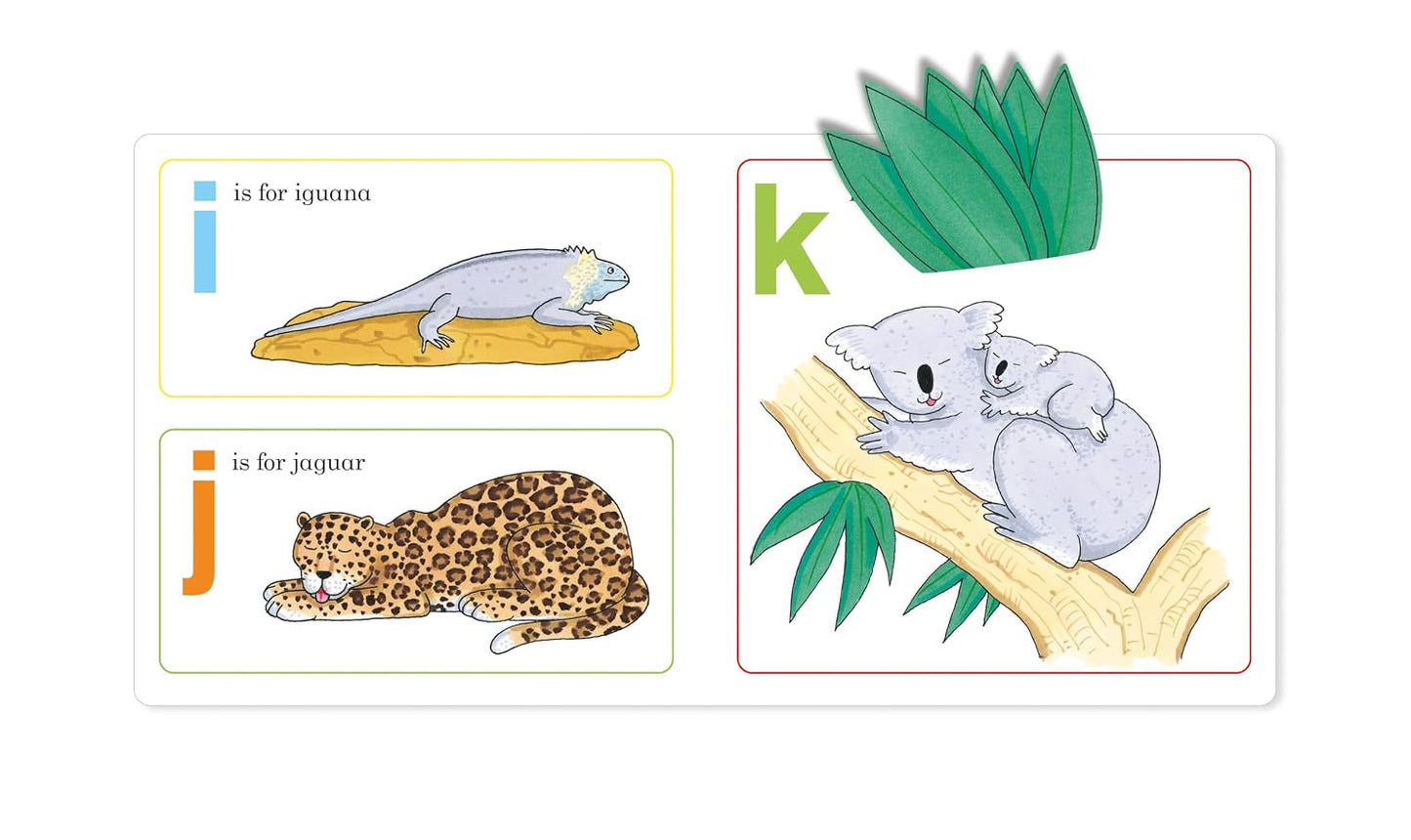 ABC Zoo: A lift-the-flap animal alphabet book |  Rod Campbell