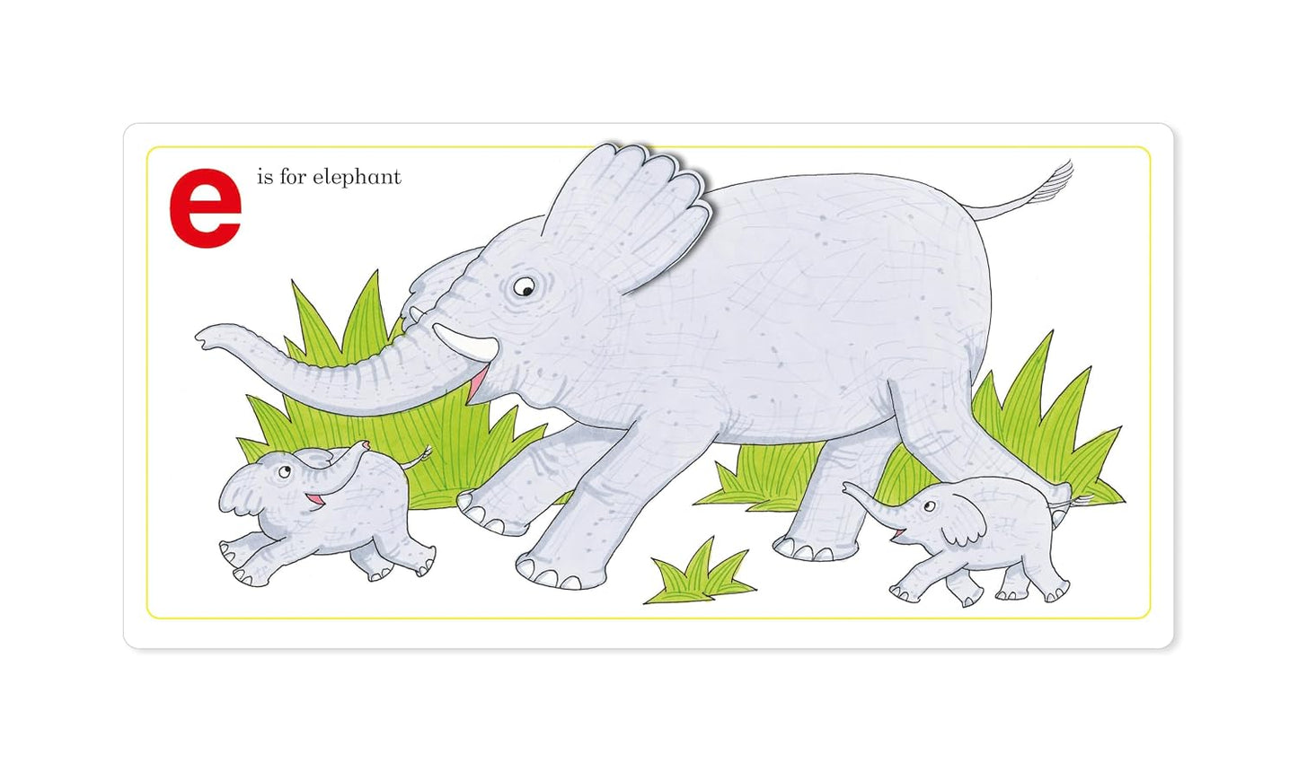 ABC Zoo: A lift-the-flap animal alphabet book |  Rod Campbell