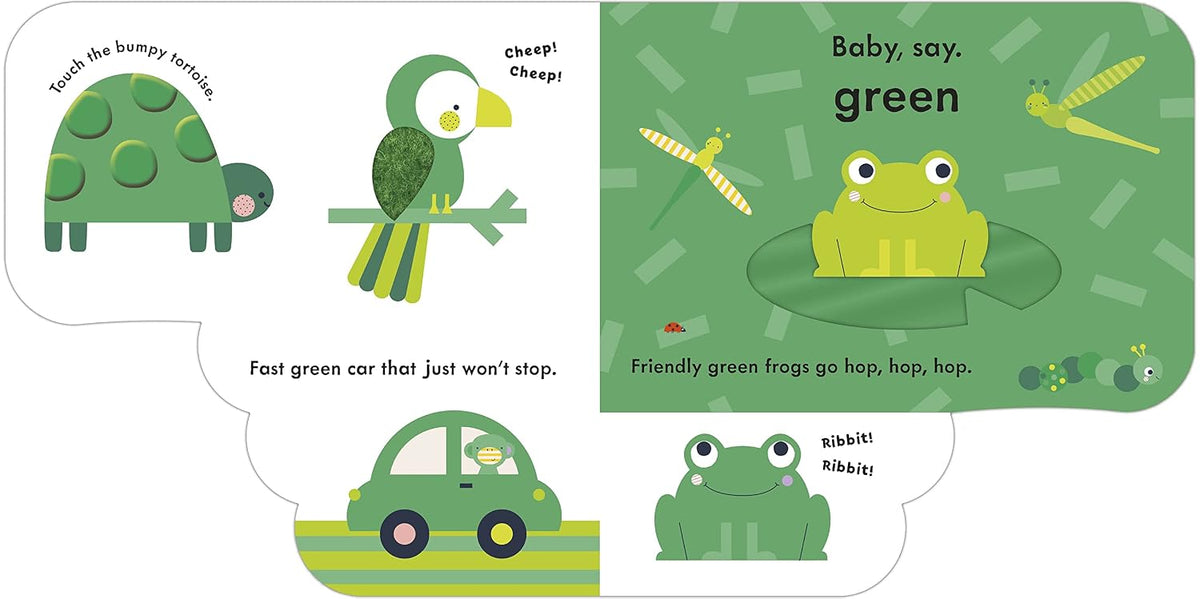 Baby Touch: Rainbow: A touch-and-feel playbook |  Ladybird
