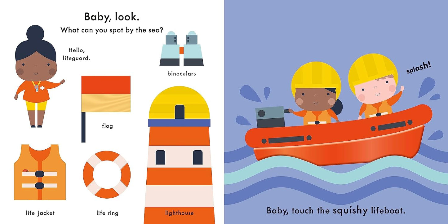 Baby Touch: Rescue Vehicles: A touch-and-feel playbook |  Ladybird
