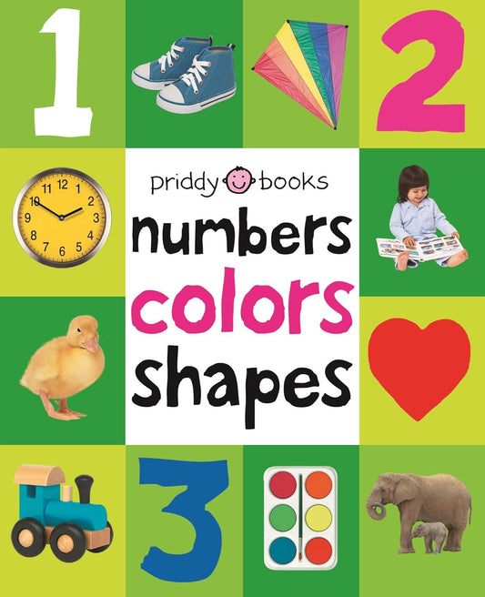 Numbers, Colors, Shapes (Padded Book) | Roger Priddy