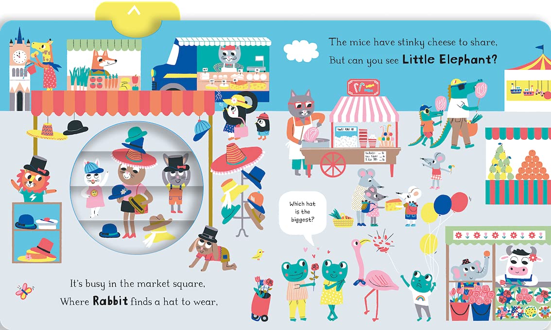 Magic Changing Pictures: Can You See Little Elephant?