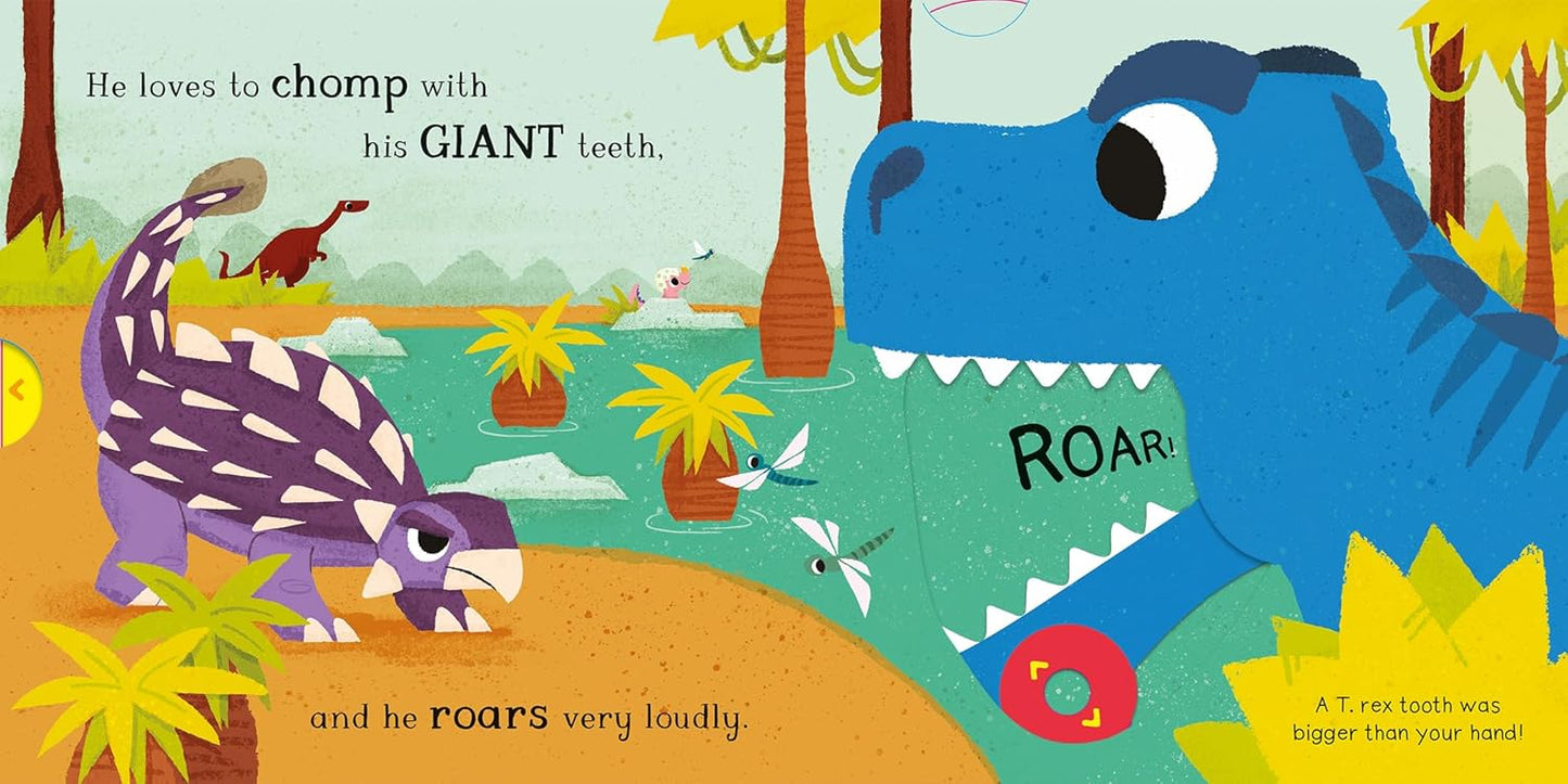 Tyrannosaurus rex: A Push Pull Slide Dinosaur Book