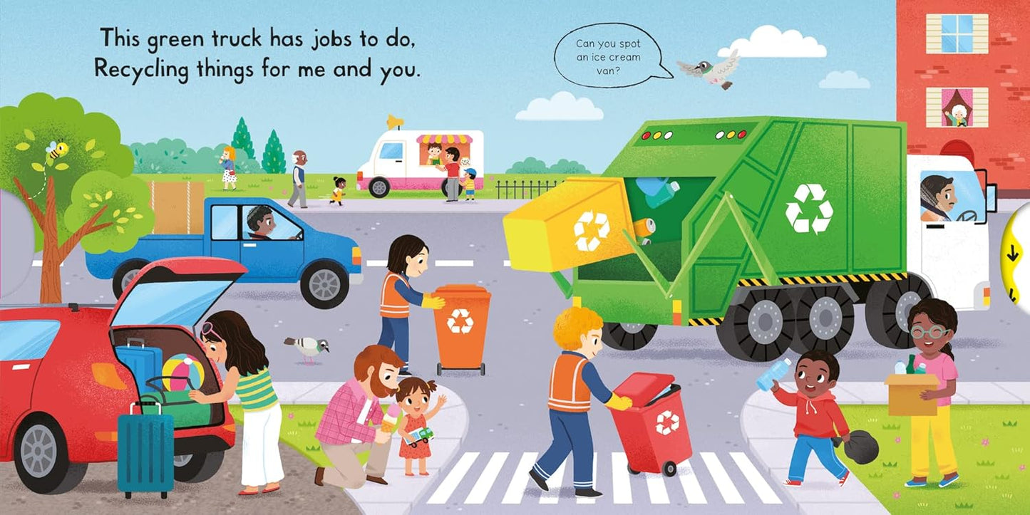 Push, Pull and Slide: Busy Trucks