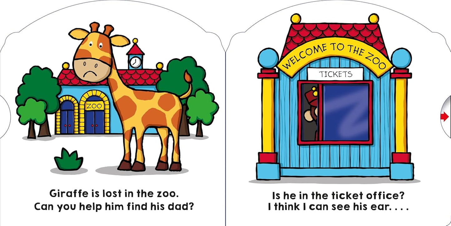 Giraffe is Lost: An Animal Search and Find Book | Roger Priddy