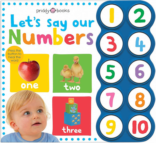 Simple First Words: Let's Say Our Numbers Sound Book | Roger Priddy