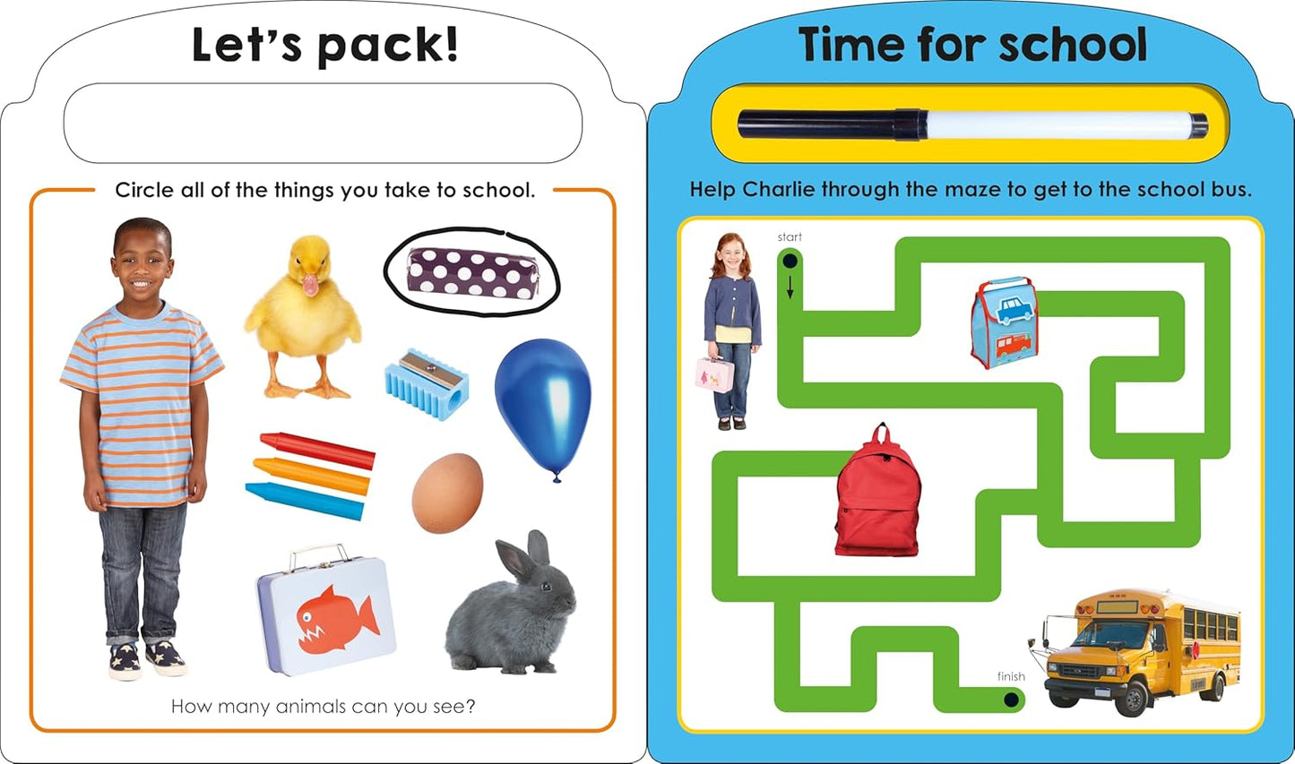 Priddy Learning: My First Wipe Clean Starting School | Roger Priddy