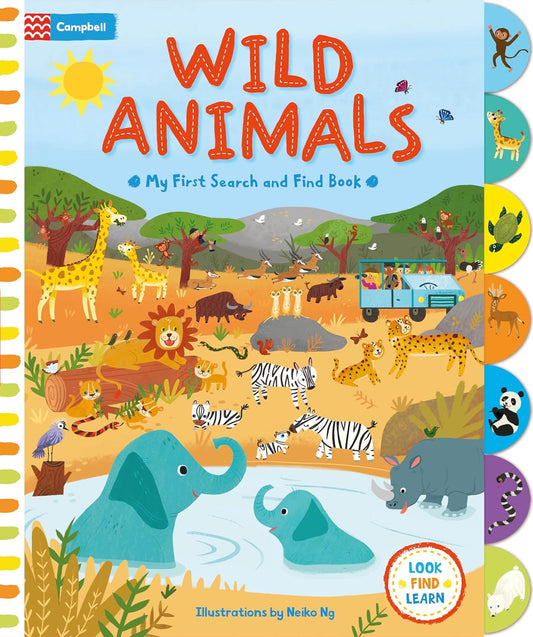 My First Search and Find: Wild Animals