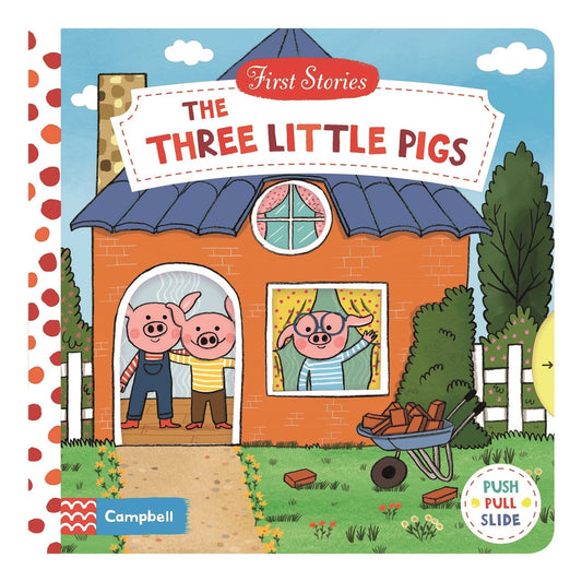 The Three Little Pigs : A Push, Pull, Slide Book | Natascha Rosenberg