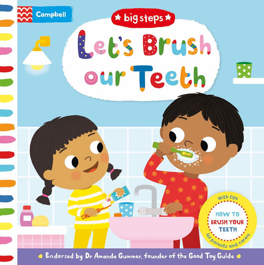 Big Steps: Let's Brush Our Teeth | Campbell Books