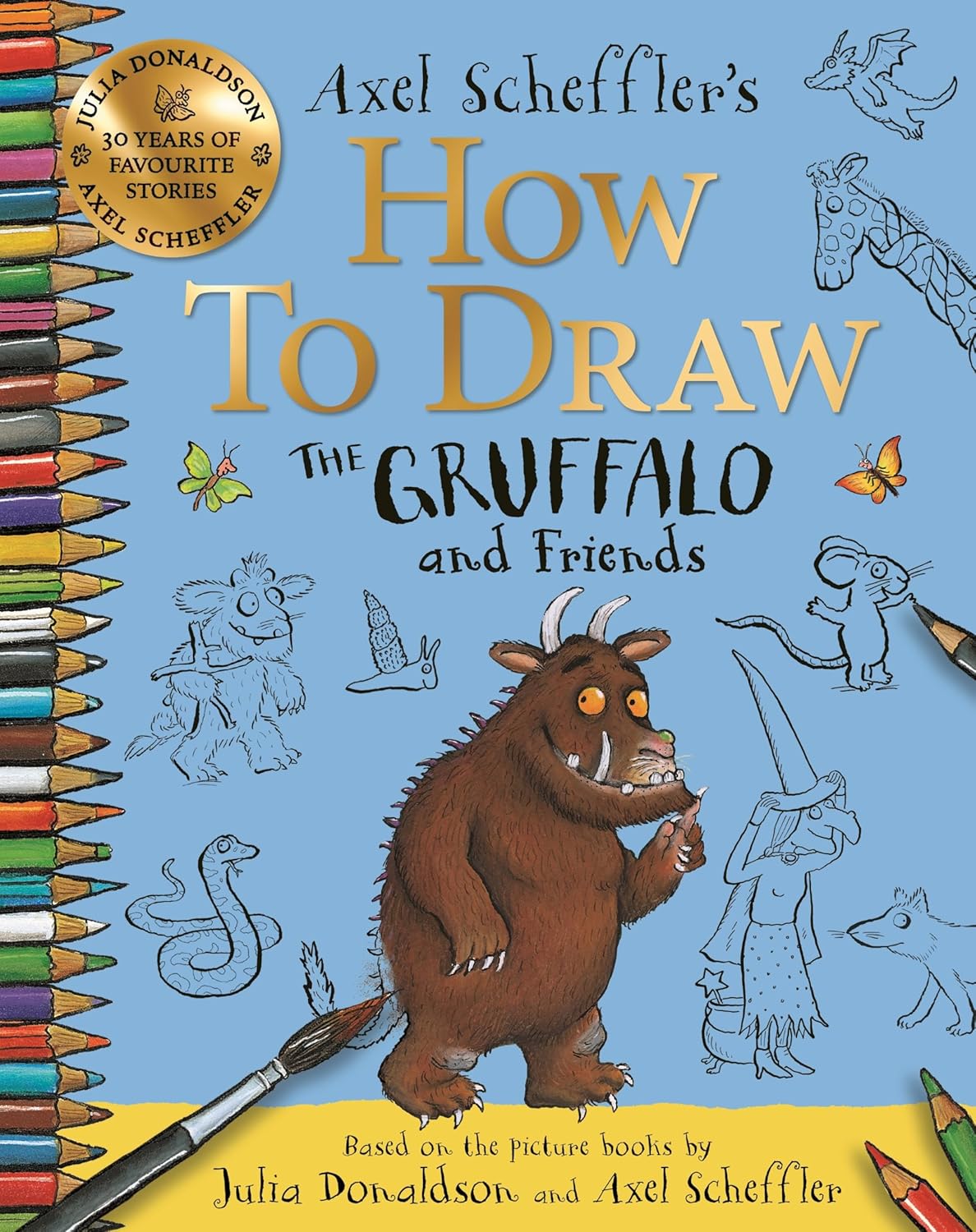 How to Draw The Gruffalo and Friends |  Axel Scheffler Julia Donaldson