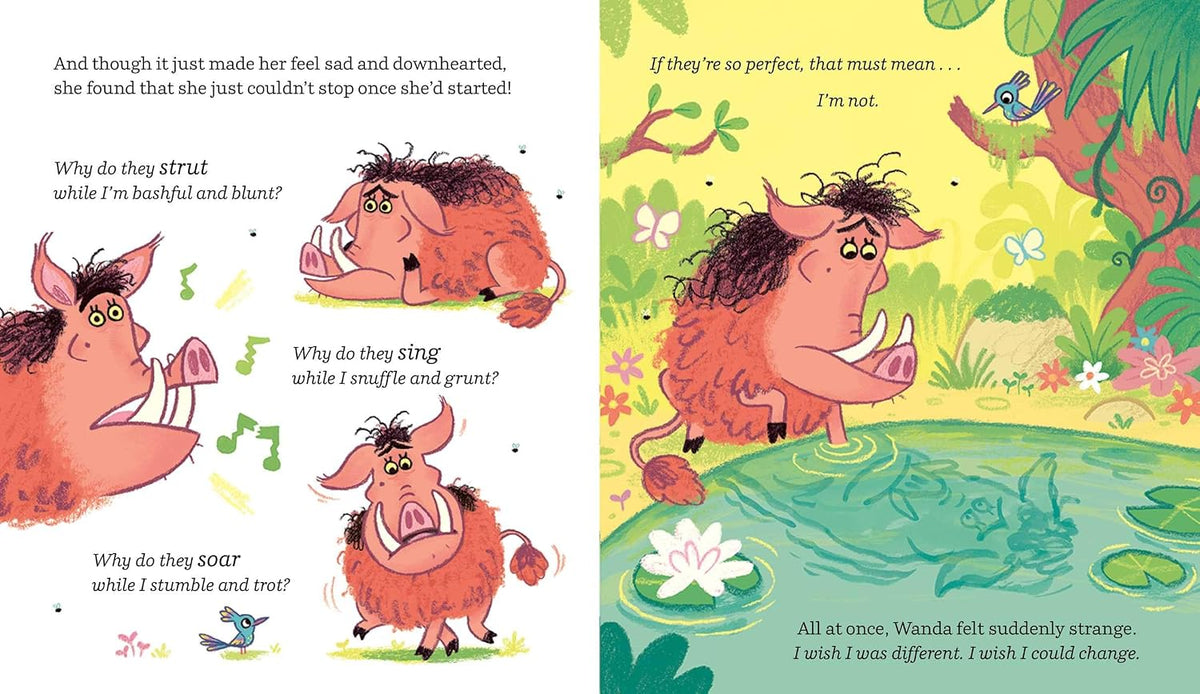 Wanda the Warthog Who Worried |  Frances Stickley