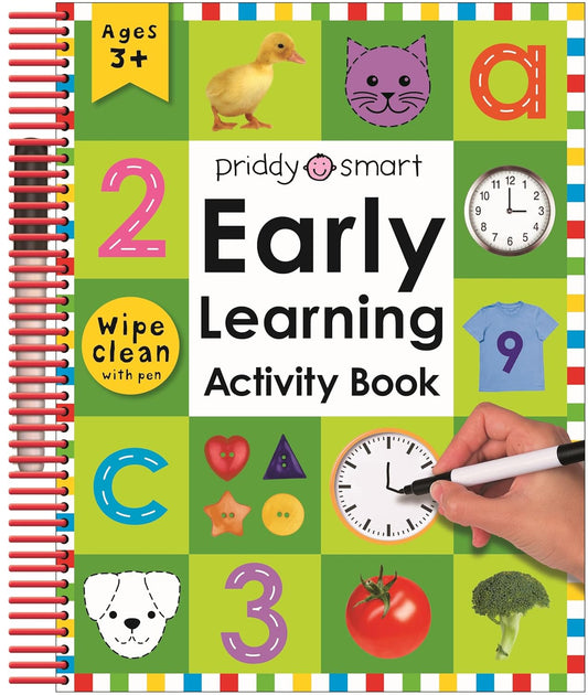 Wipe Clean Early Learning Activity Book | Roger Priddy