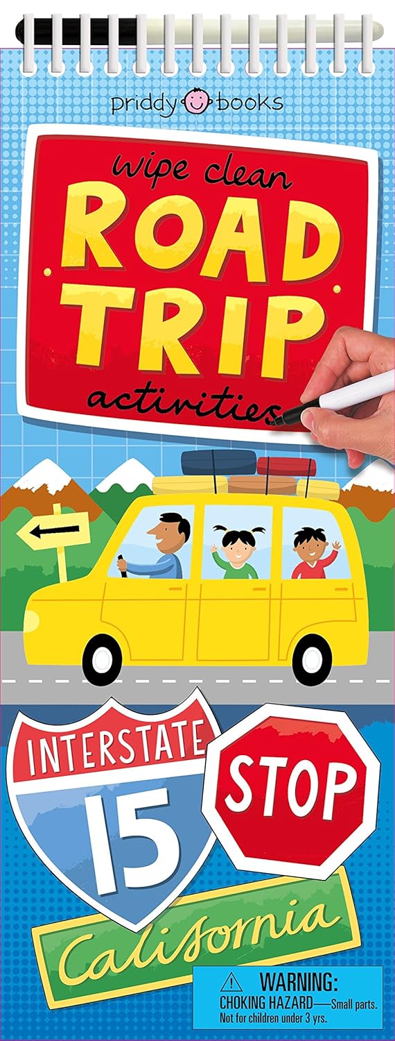 Wipe Clean Road Trip Activities | Roger Priddy