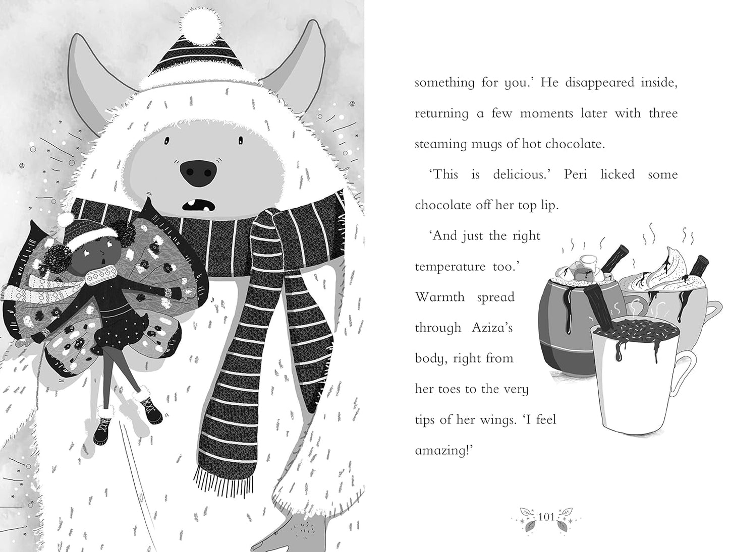 Aziza's Secret Fairy Door and the Ice Cat Mystery