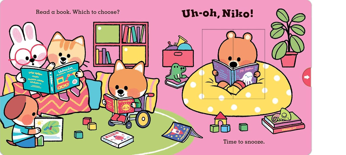Uh-Oh, Niko: Nursery: A push, pull and slide story |  Chris Chatterton