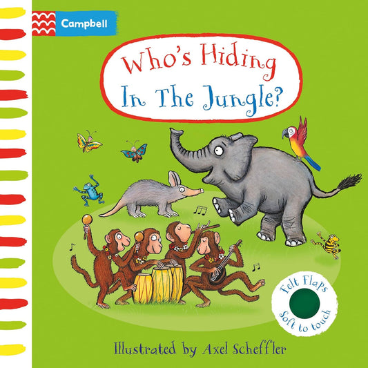 Who's Hiding In The Jungle? |  Axel Scheffler