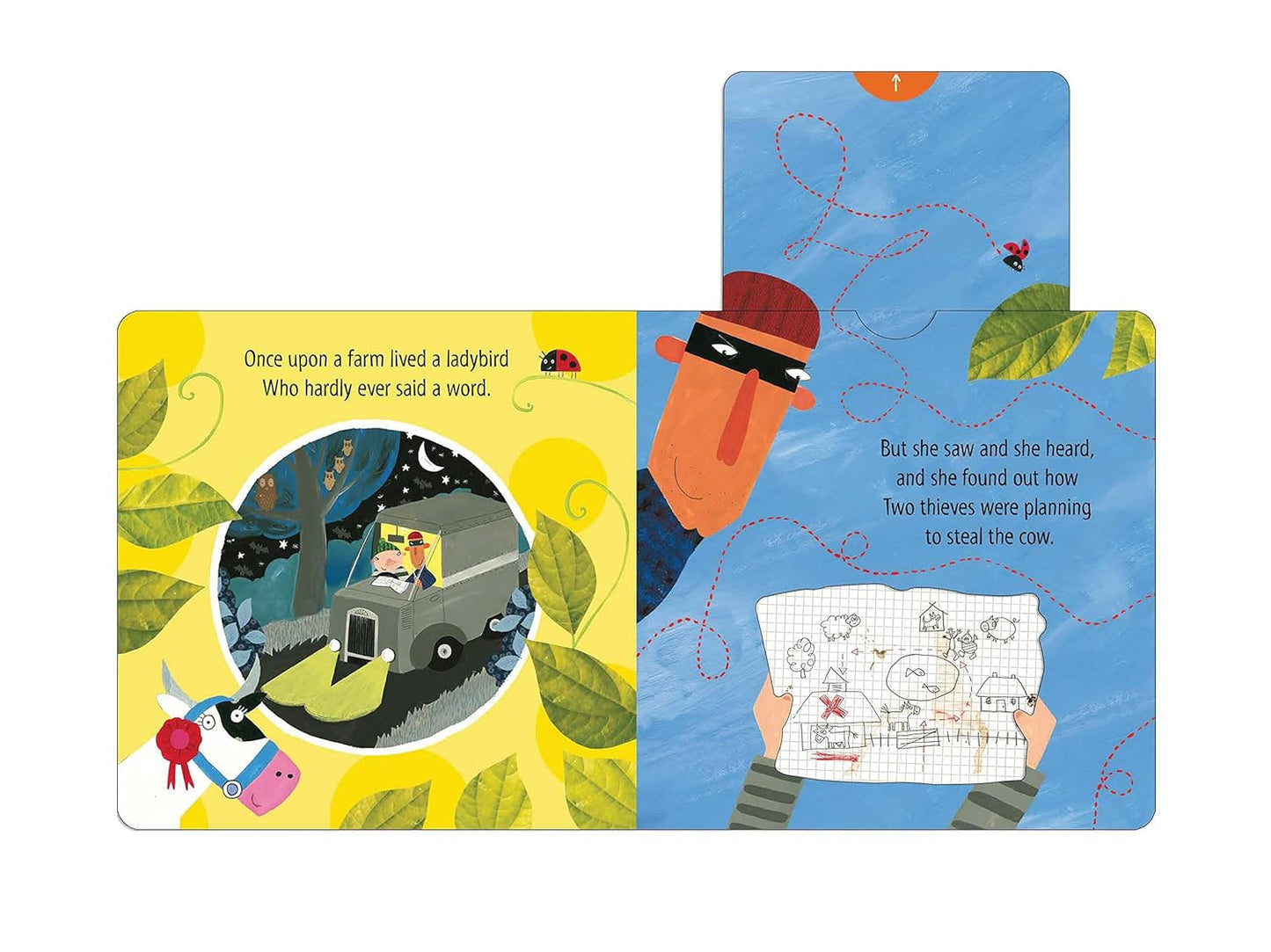 What the Ladybird Heard: A Push, Pull and Slide Book| Julia Donaldson