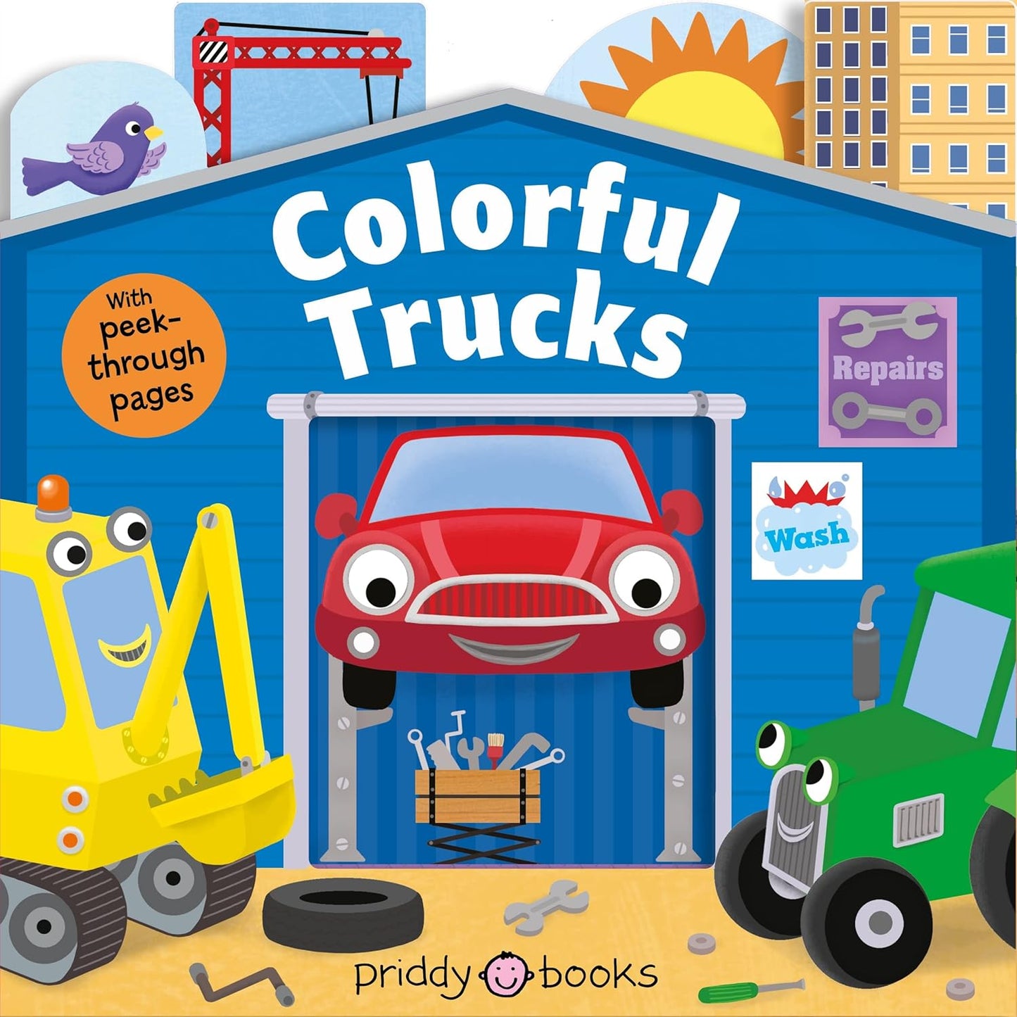 Tiny Tots Peep-Through: Colorful Trucks | Roger Priddy