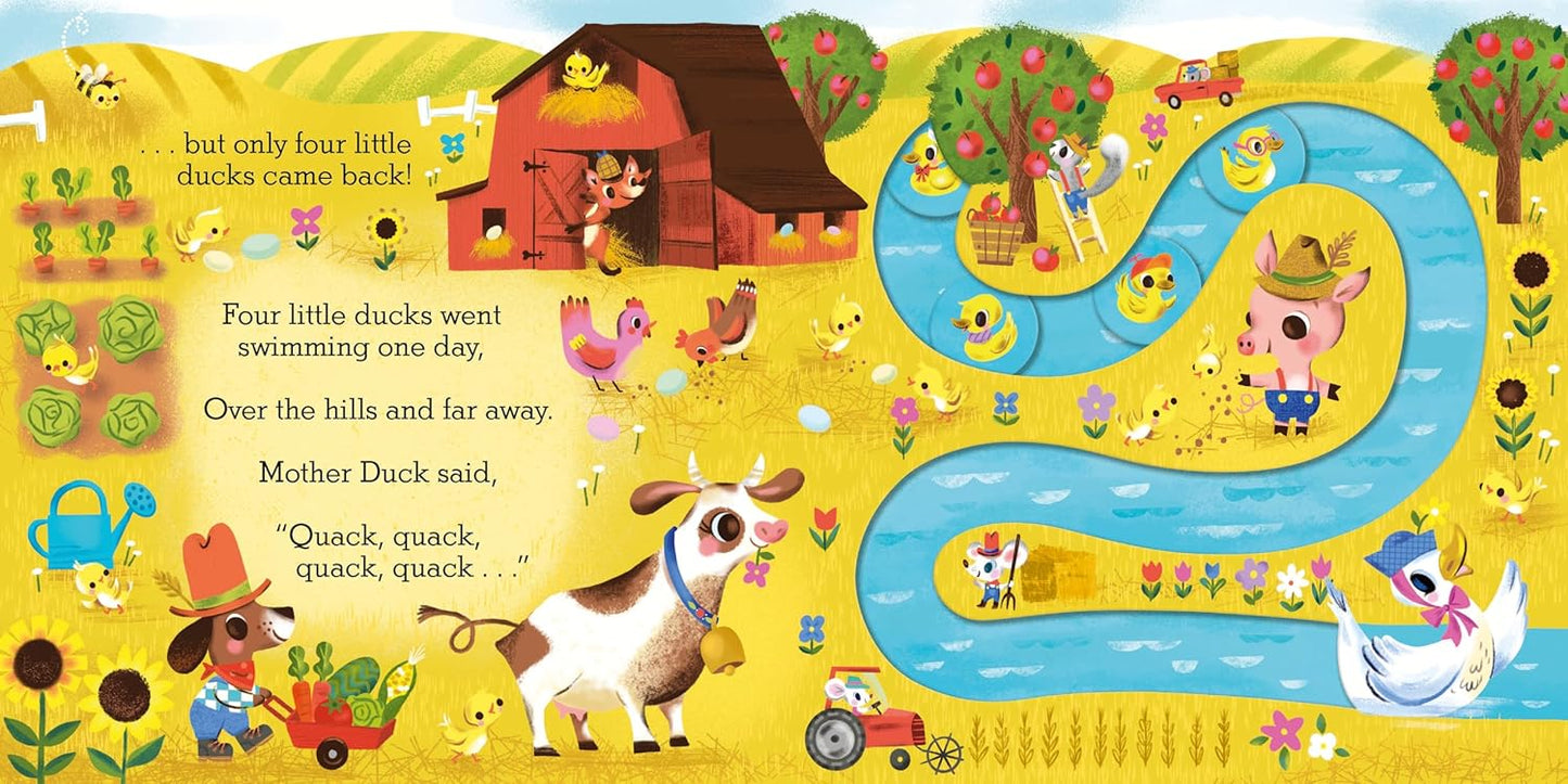Slide, Sing and Count: Five Little Ducks | Camilla Reid