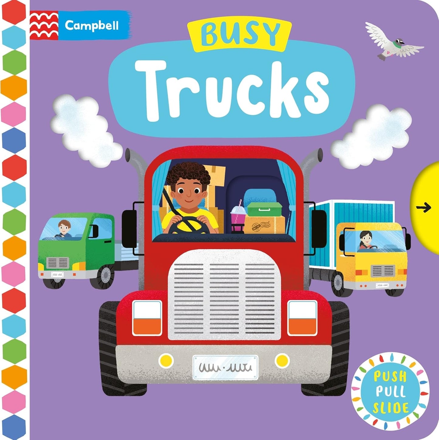 Push, Pull and Slide: Busy Trucks