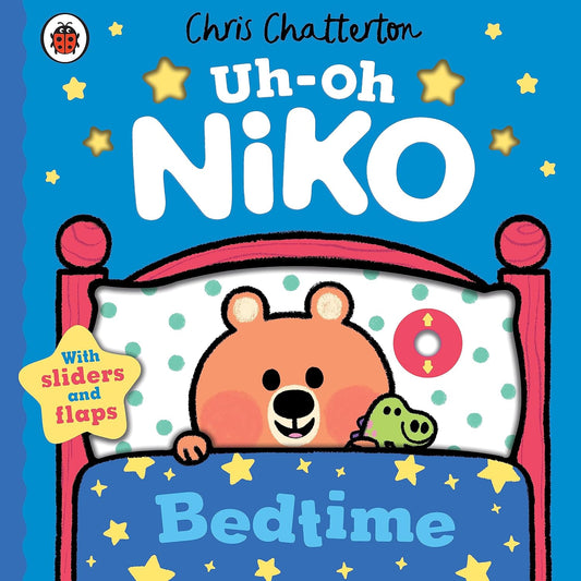 Uh-Oh, Niko: Bedtime: a push, pull and slide story |  Chris Chatterton