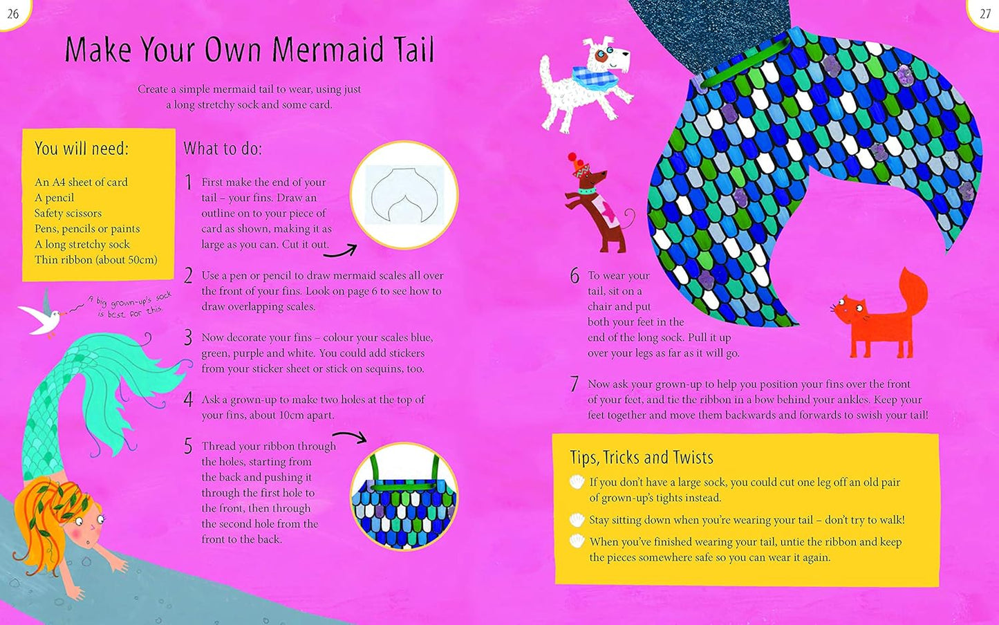 The Singing Mermaid Make and Do |  Julia Donaldson
