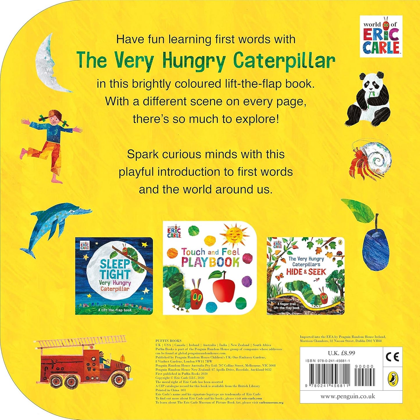 The Very Hungry Caterpillar's First 100 Words | Eric Carle