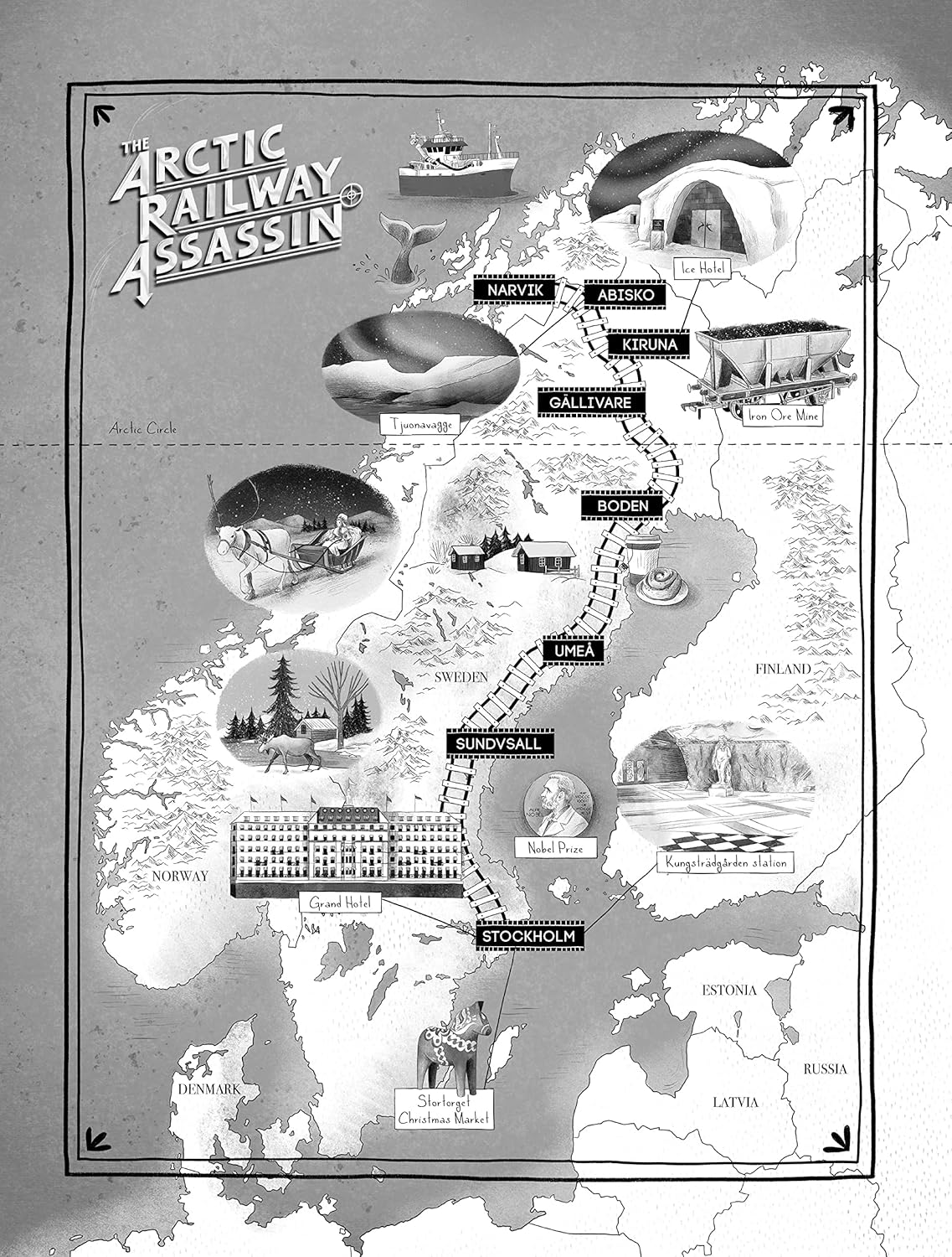 The Arctic Railway Assassin | M.G. Leonard & Sam Sedgman