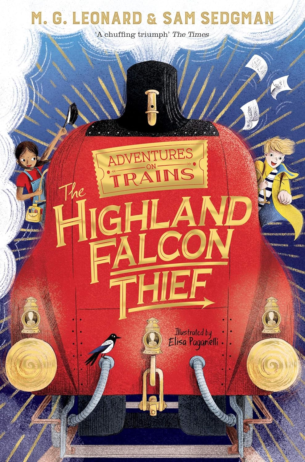 The Highland Falcon Thief | M.G.  Leonard & Sam Sedgman