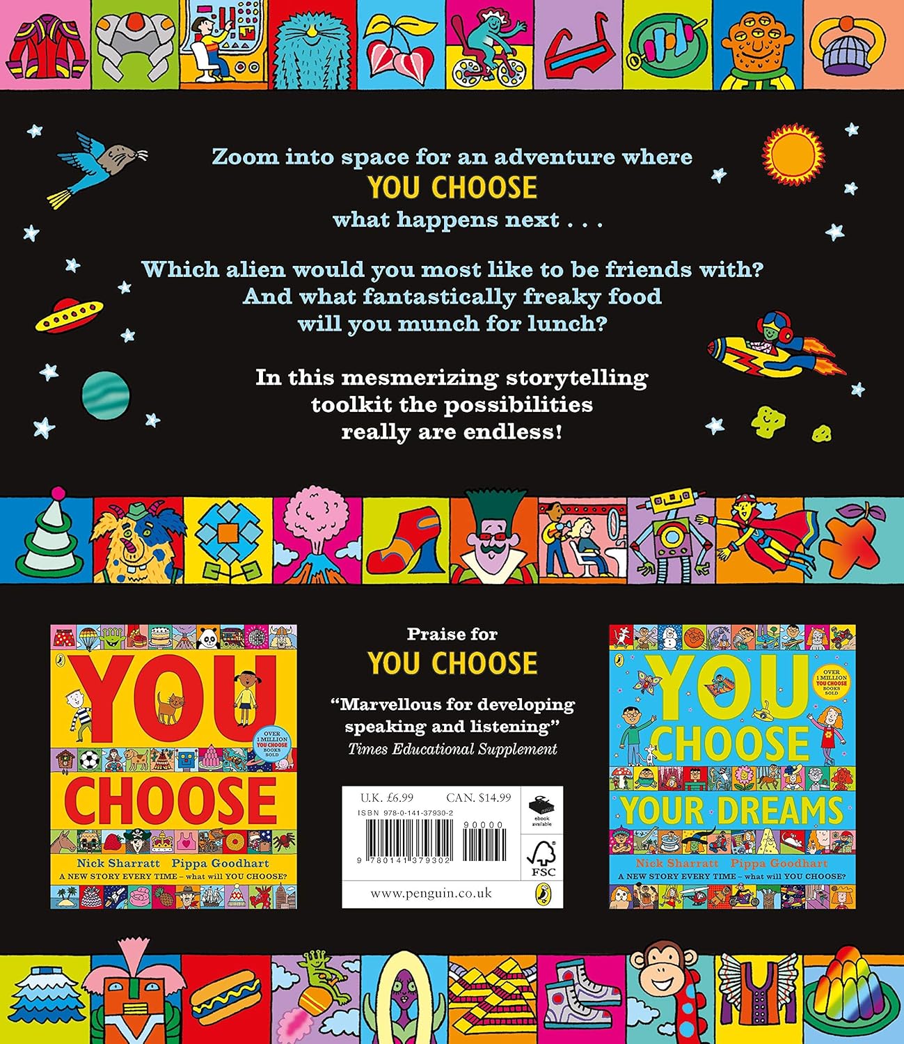 You Choose in Space | Nick Sharratt, Pippa Goodhart