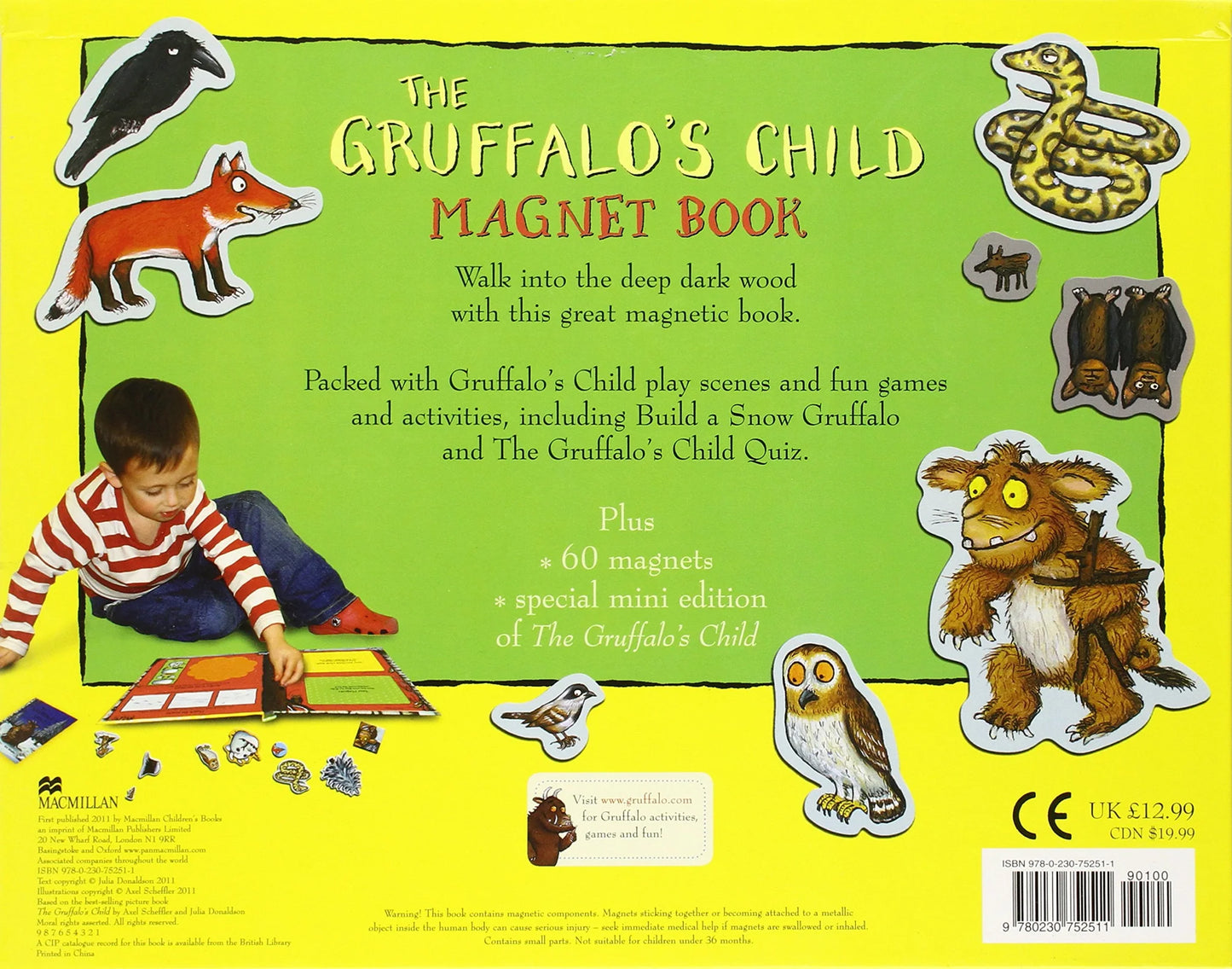 The Gruffalo's Child Magnet Book | Julia Donaldson