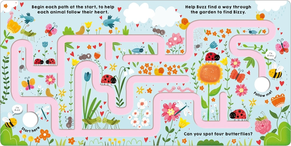 Maze Book: Follow My Heart | Roger Priddy