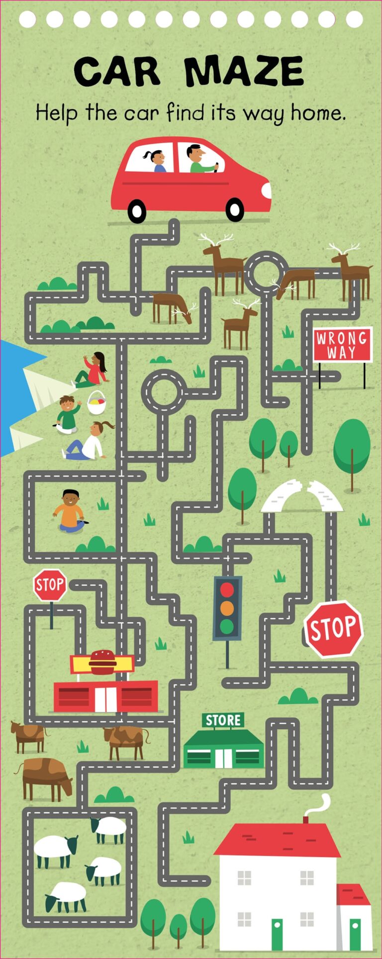 Wipe Clean Road Trip Activities | Roger Priddy