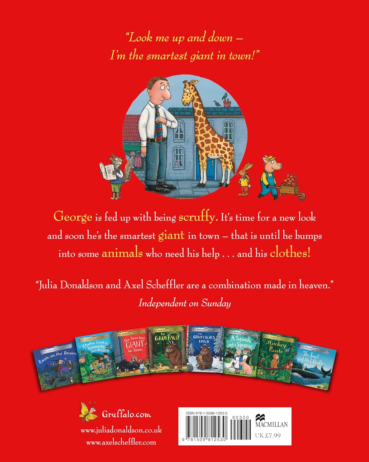 The Smartest Giant in Town | Julia Donaldson