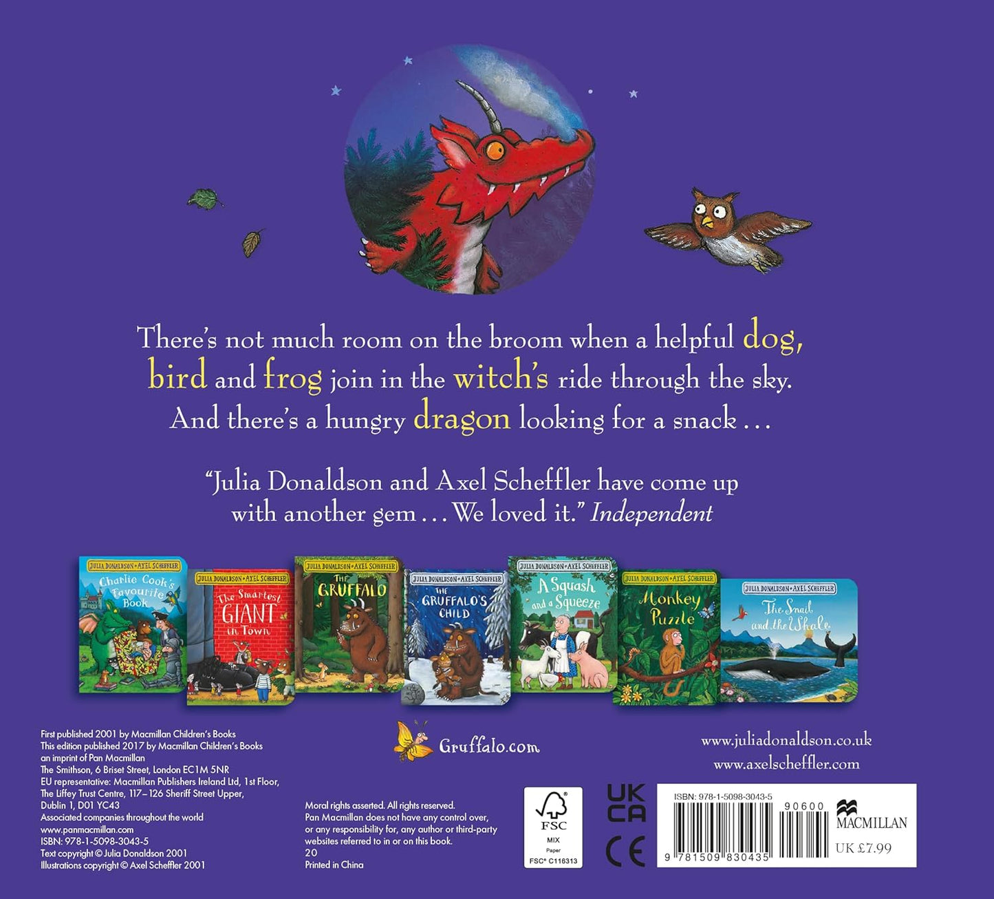 Room on the Broom | Julia Donaldson