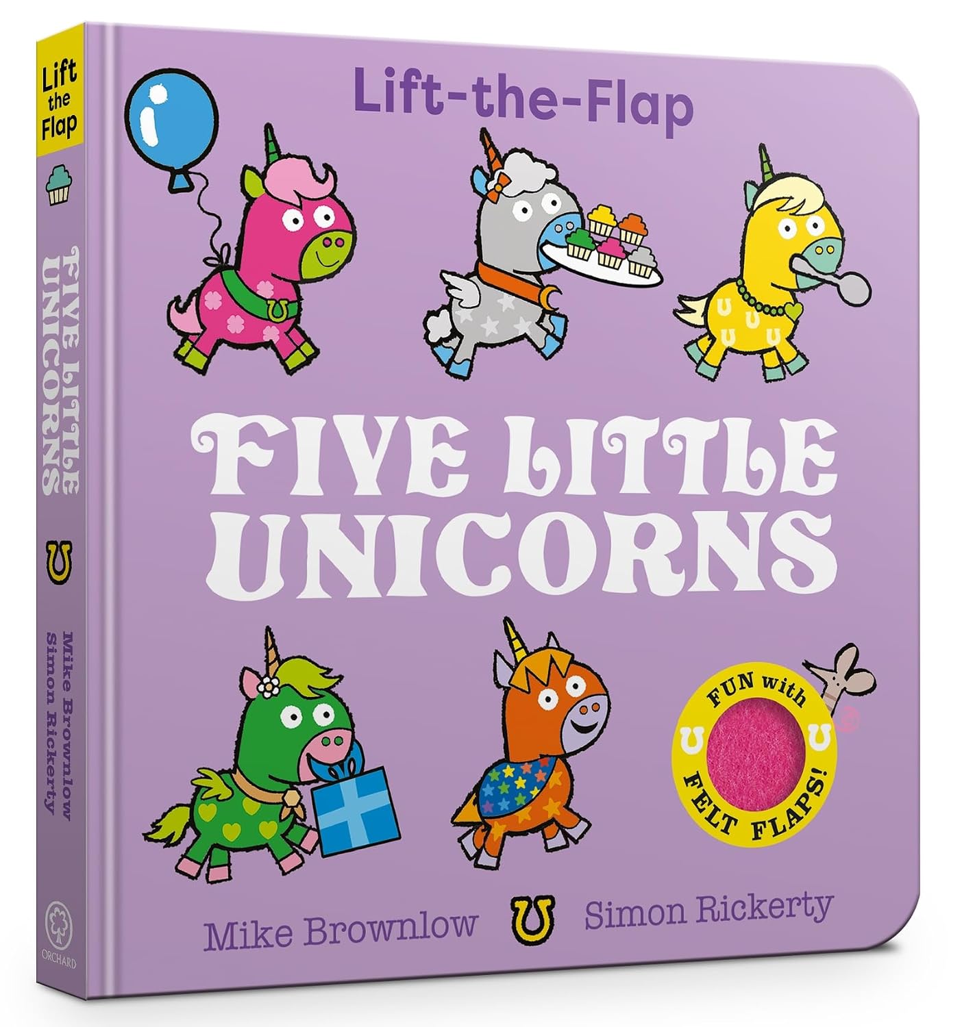 Five Little Unicorns: Lift-the-Flap | Mike Brownlow