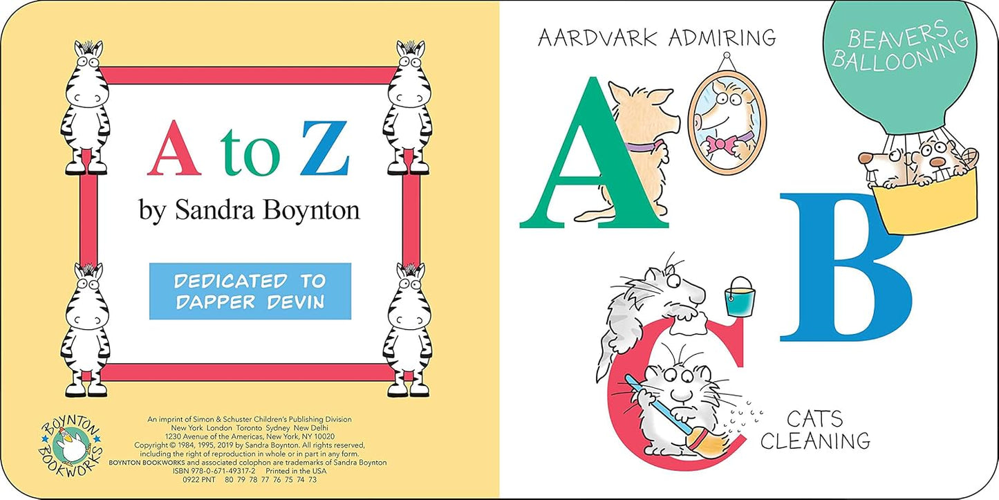 A to Z  | Sandra Boynton