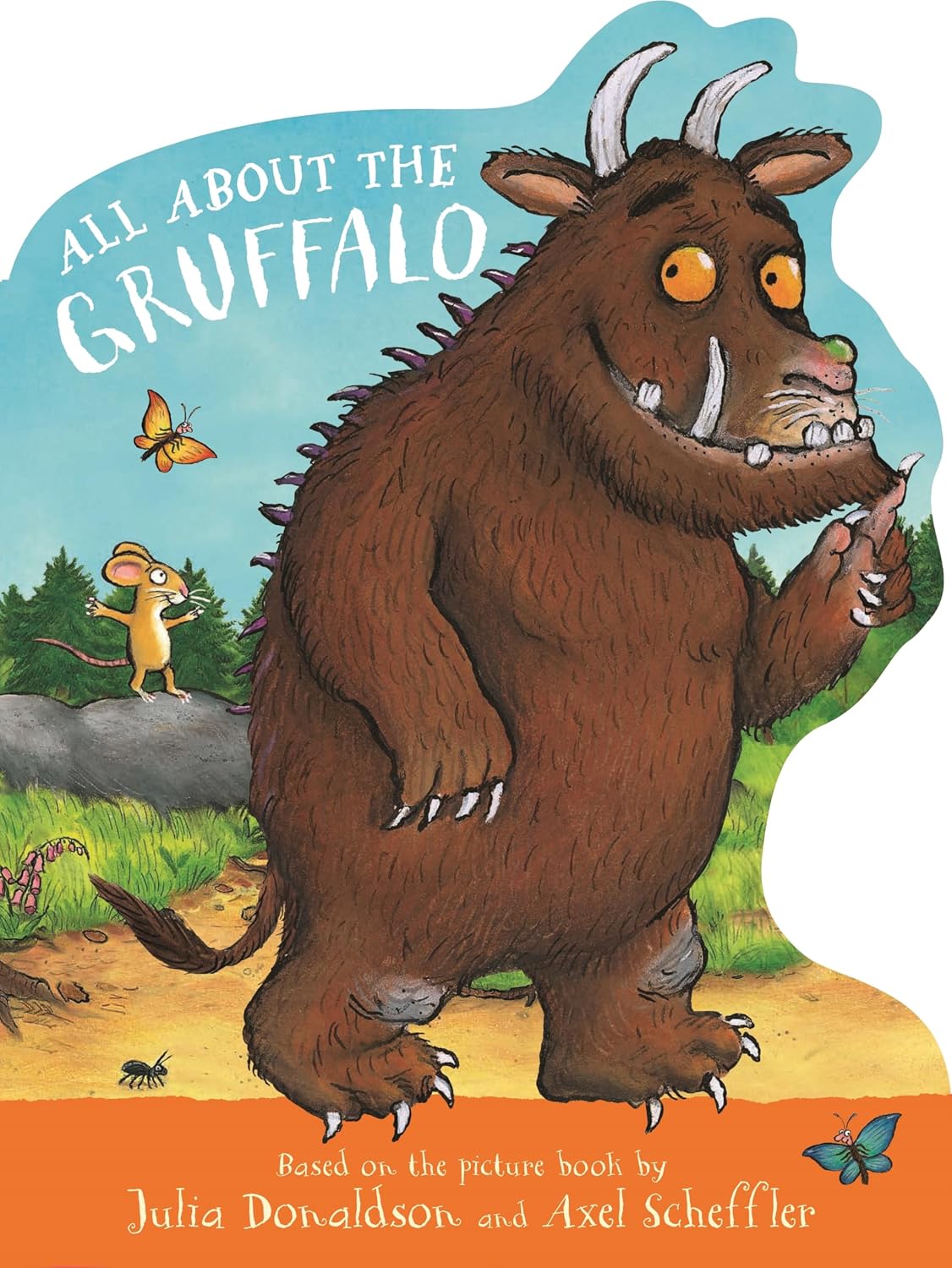 All About the Gruffalo: A Shaped Board Book | Julia Donaldson