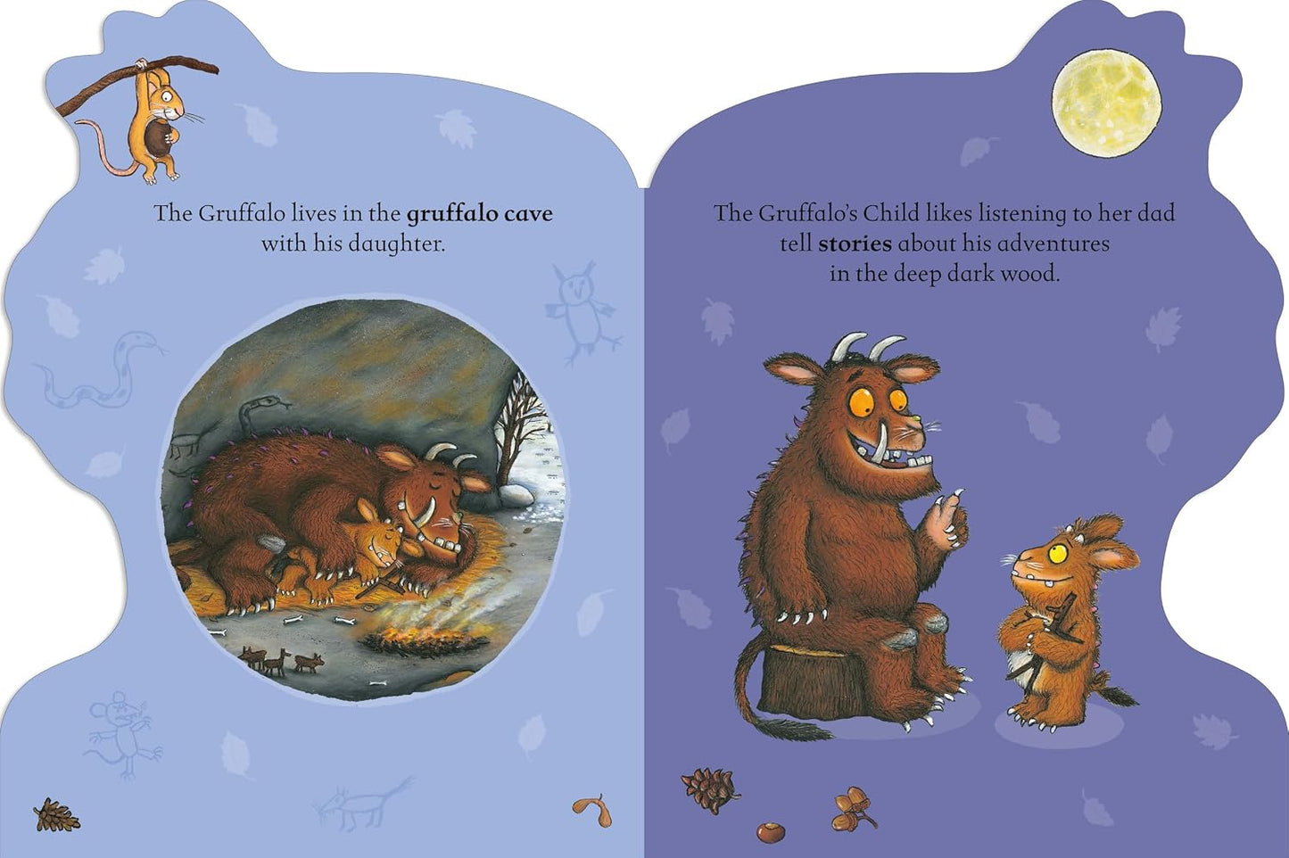 All About the Gruffalo: A Shaped Board Book | Julia Donaldson